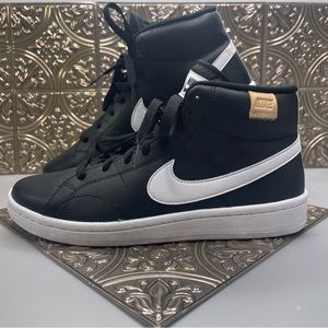 Nike Court Royale 2 Mid Black White 10.5w/9m